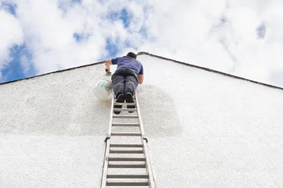 Peinture extérieure à Romeries — façades et ravalement